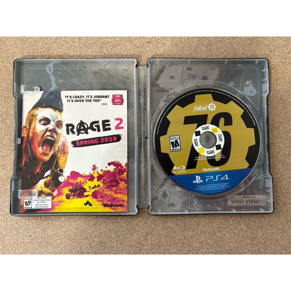 Fallout 76 SteelBook PS4 Tested - Picture 4 of 5